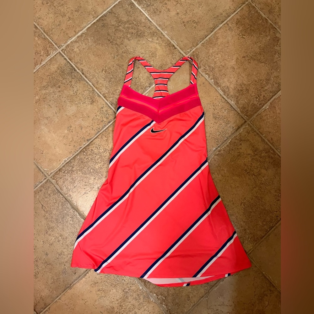 Nike striped workout dress